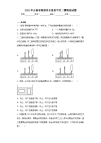 2023年云南省昭通市永善县中考二模物理试题(含答案)