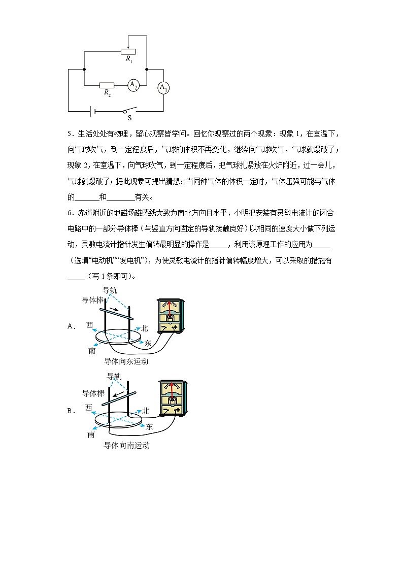 2023年河南省周口市郸城县中考一模物理试题（含解析）第2页