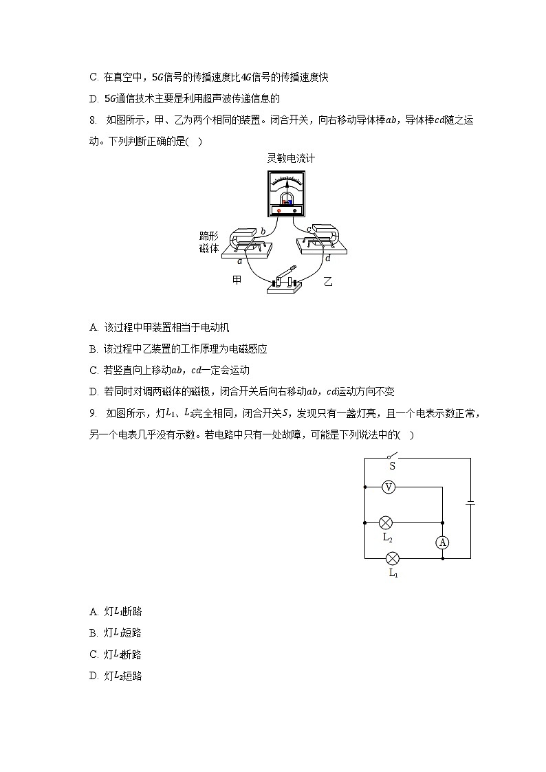 2023年内蒙古赤峰重点中学中考物理三模试卷03