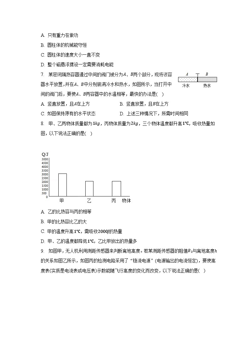 2023年广东省重点大学附中中考物理二模试卷03