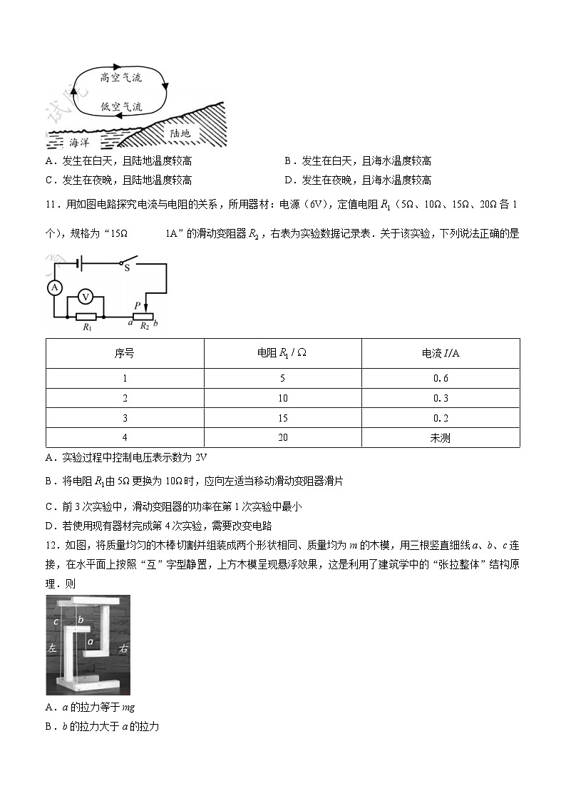2023年江苏省苏州市中考物理试题03