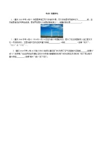 重庆2013-2022十年中考物理分类汇编填空题专题5  能量转化