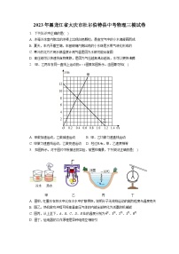 2023年黑龙江省大庆市杜尔伯特县中考物理三模试卷（含答案）