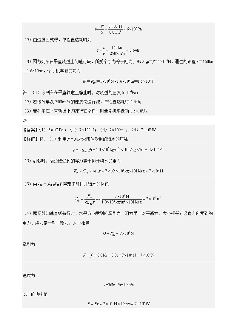 物理02卷（湖北专用）（参考答案）第2页