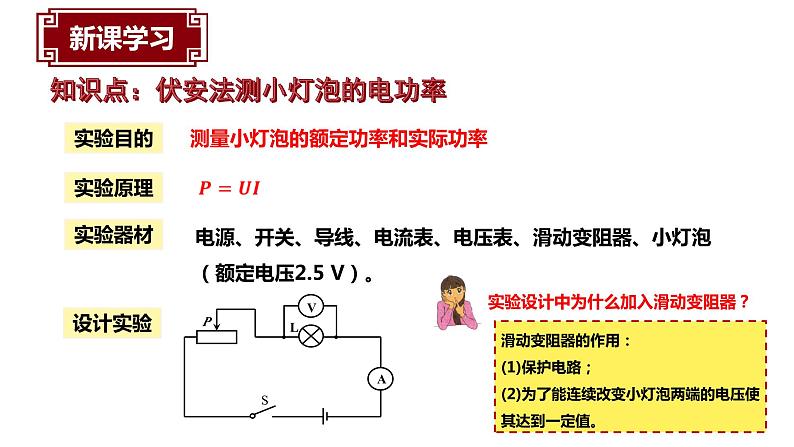 18.3 测量小灯泡的电功率课件PPT07