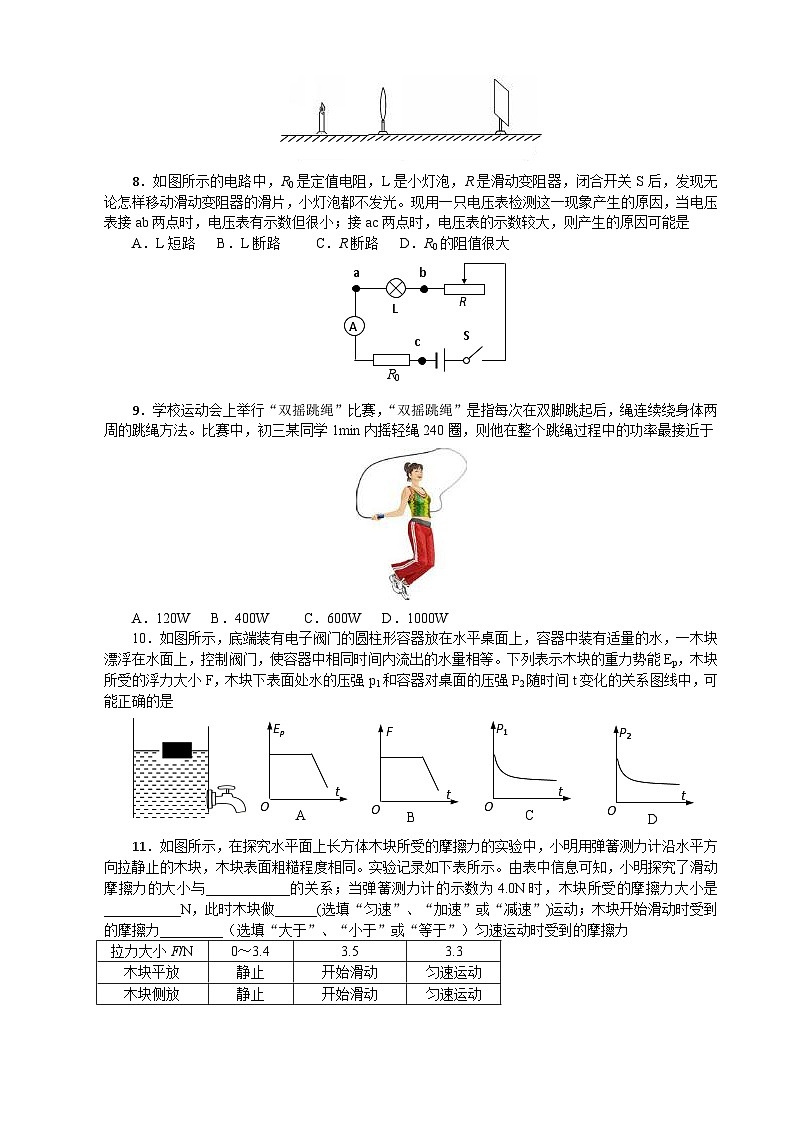 2014年江苏省南通市中考物理试题及答案02