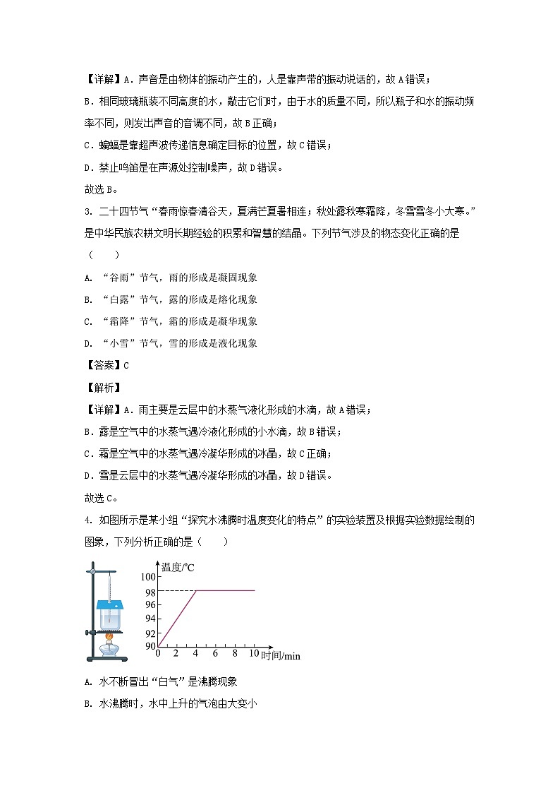 2023年山东滨州中考物理试题（Word版附答案）第2页
