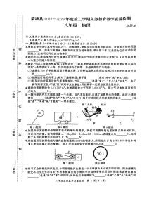 安徽省蒙城县2022-2023学年下学期义务教育教学质量检测期末八年级物理试卷