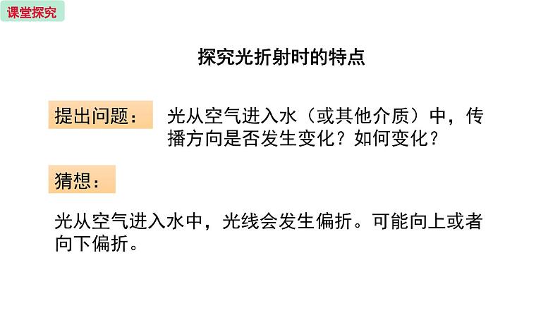 4.4 光的折射 课件  -2023-2024学年人教版物理八年级上册04