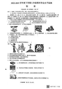 广西南宁市武鸣区2022-2023学年八年级下学期期末物理试卷