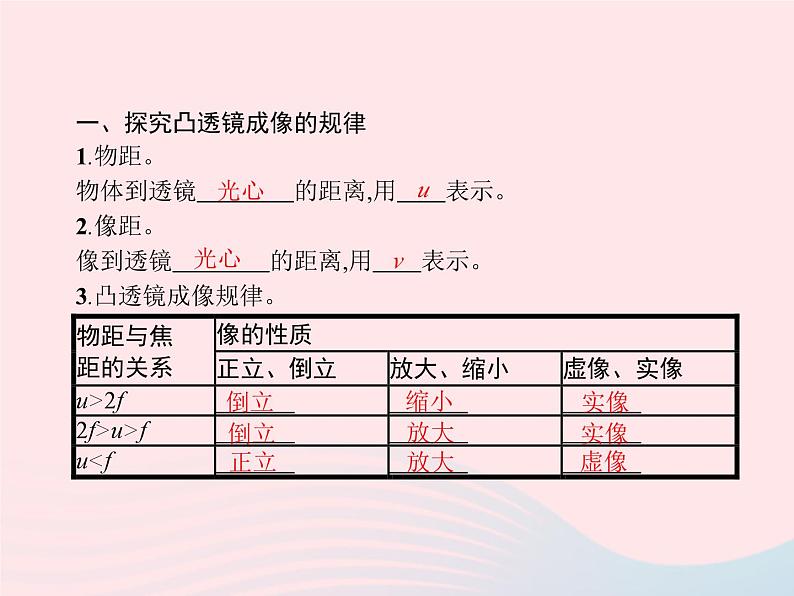 2022八年级物理上册第5章透镜及其应用第3节凸透镜成像的规律课件新版新人教版02