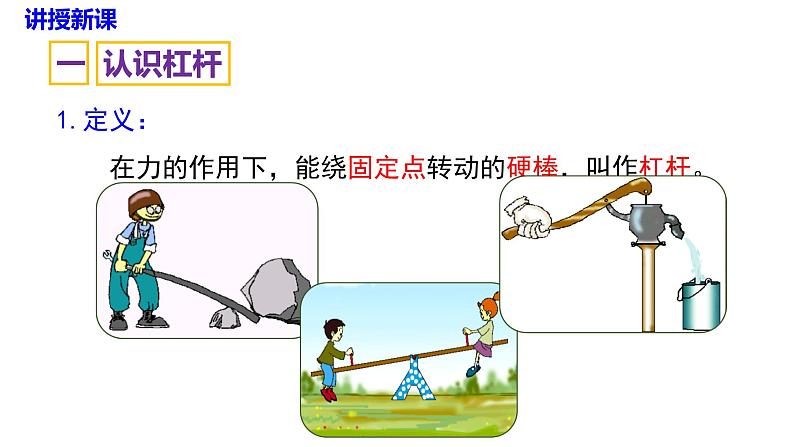 沪科版物理八年级10.1.1  认识杠杆和杠杆的平衡条件（课件PPT）第5页