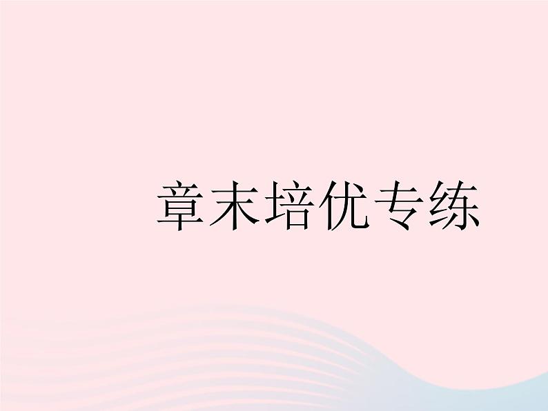 2023八年级物理上册第四章光的折射透镜章末培优专练作业课件新版苏科版01