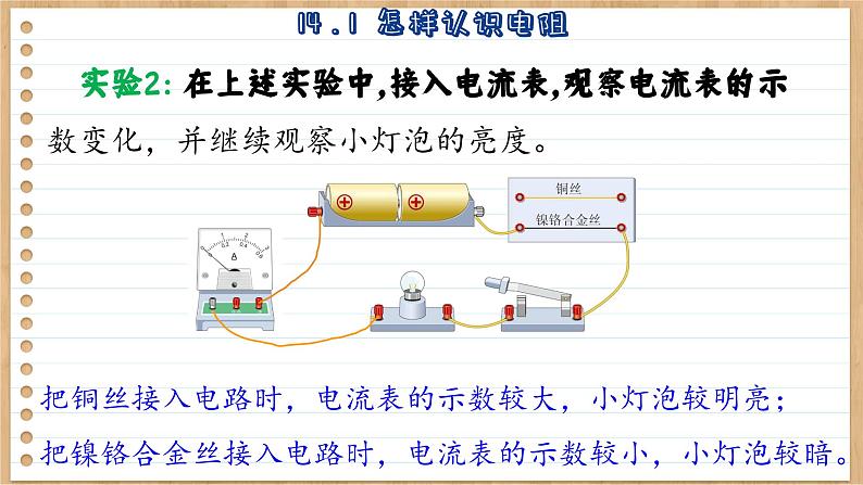 粤沪版物理九上14.1  怎样认识电阻 （课件PPT）第8页