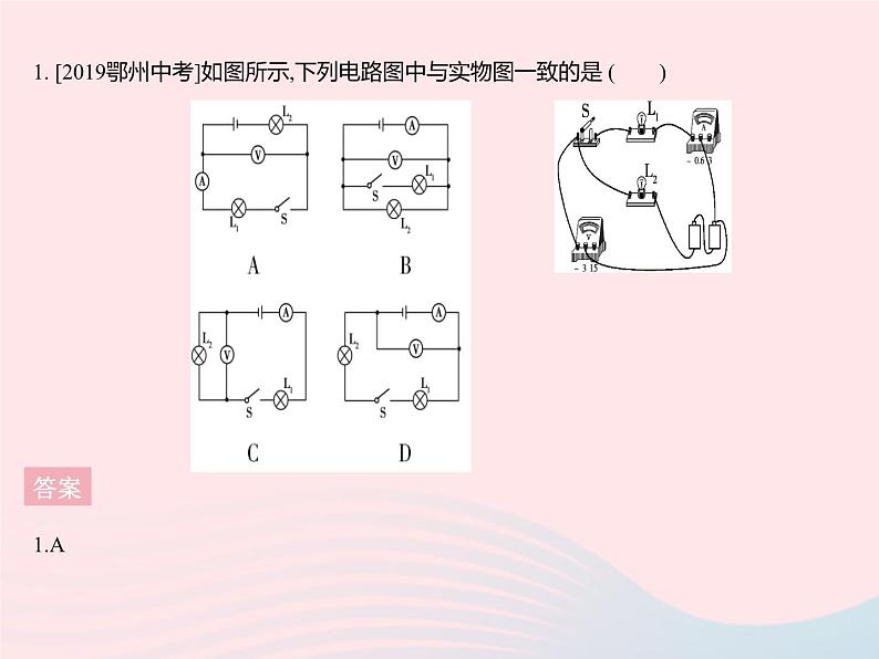 2023九年级物理全册第十三章电路初探章末培优专练作业课件新版苏科版第3页