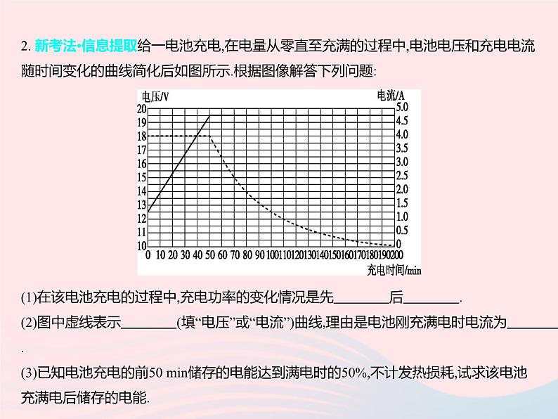 2023九年级物理全册第十五章电功和电热章末培优专练作业课件新版苏科版06