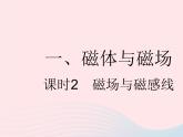 2023九年级物理全册第十六章电磁转换一磁体与磁澄时2磁场与磁感线作业课件新版苏科版