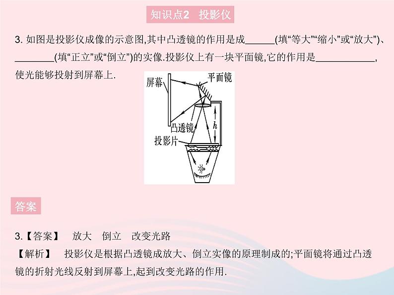 2023八年级物理上册第五章透镜及其应用第2节生活中的透镜作业课件新版新人教版第5页