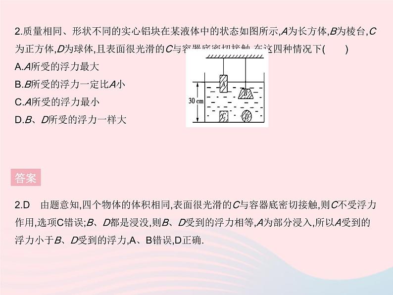 2023八年级物理下册第十章浮力专项阿基米德原理的应用作业课件新版新人教版第4页