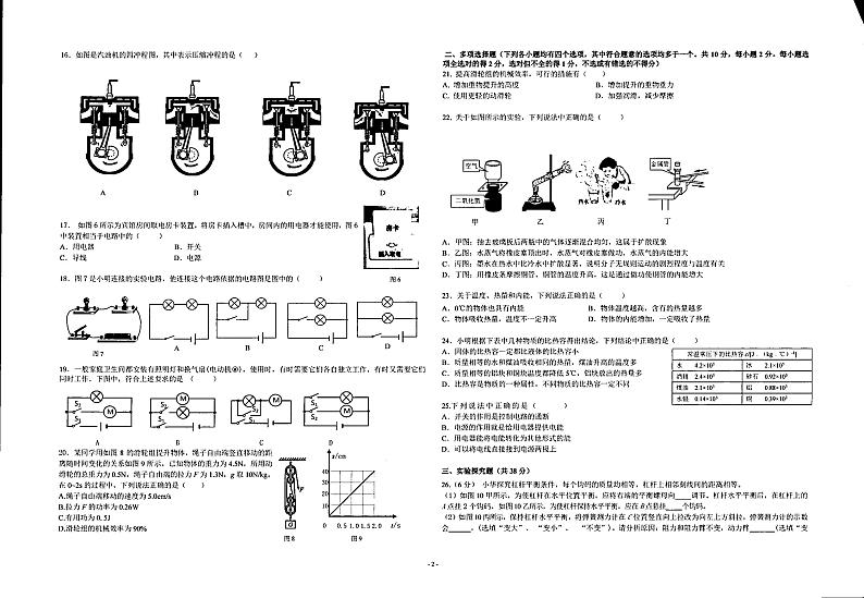 北京市十一学校亦庄实验中学2022-2023学年下学期八年级期末物理试卷02