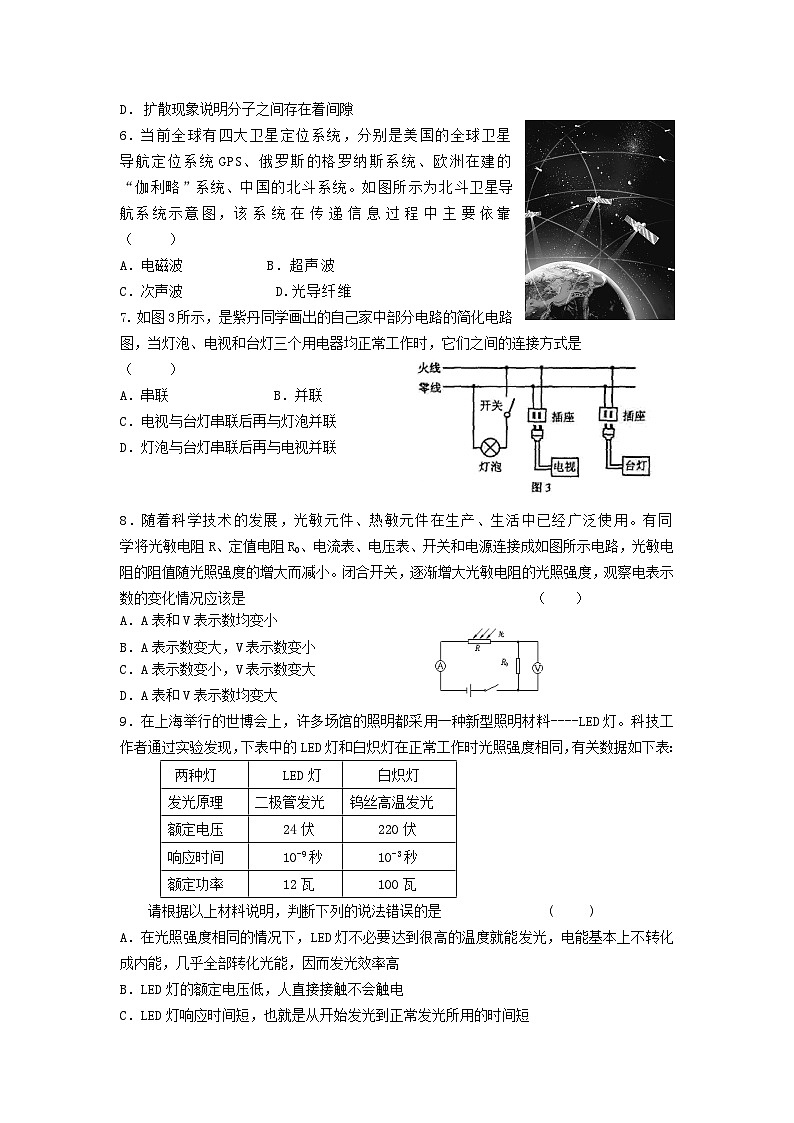 2023年湖南省中考物理模拟试题02