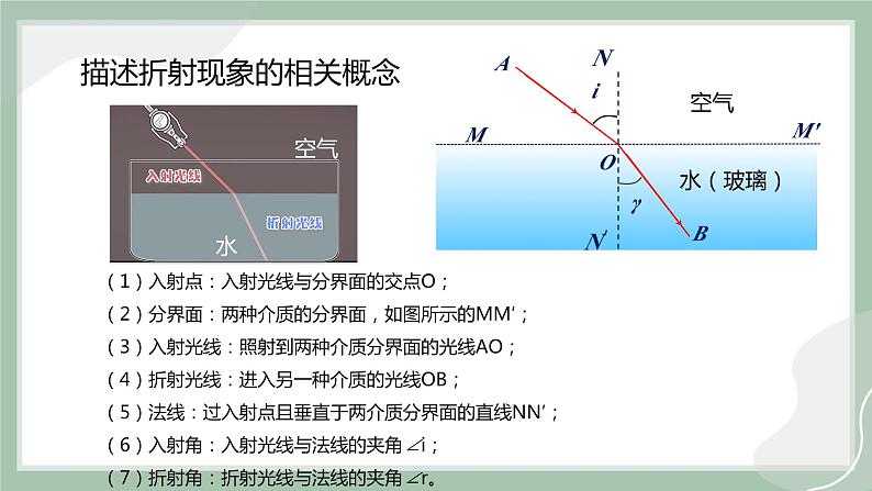 【精优课堂】4.3 光的折射（课件）-2022-2023学年物理八年级上册同步备课（沪科版）06