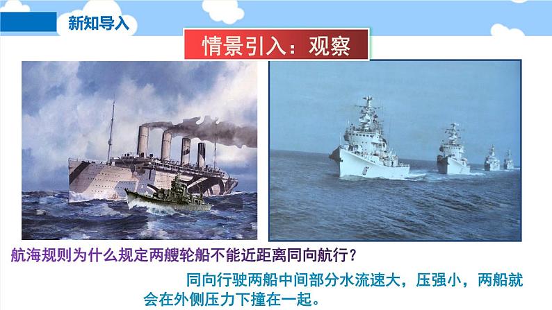 8.4 流体压强与流速的关系- 课件 初中物理沪科版八年级全一册（2022_2023学年）02