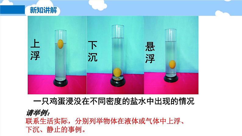 9.3物体的浮与沉- 课件 初中物理沪科版八年级全一册（2022_2023学年）第6页