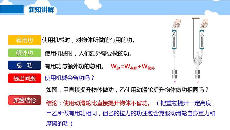 10.5 机械效率- 课件 初中物理沪科版八年级全一册（2022_2023学年）第8页