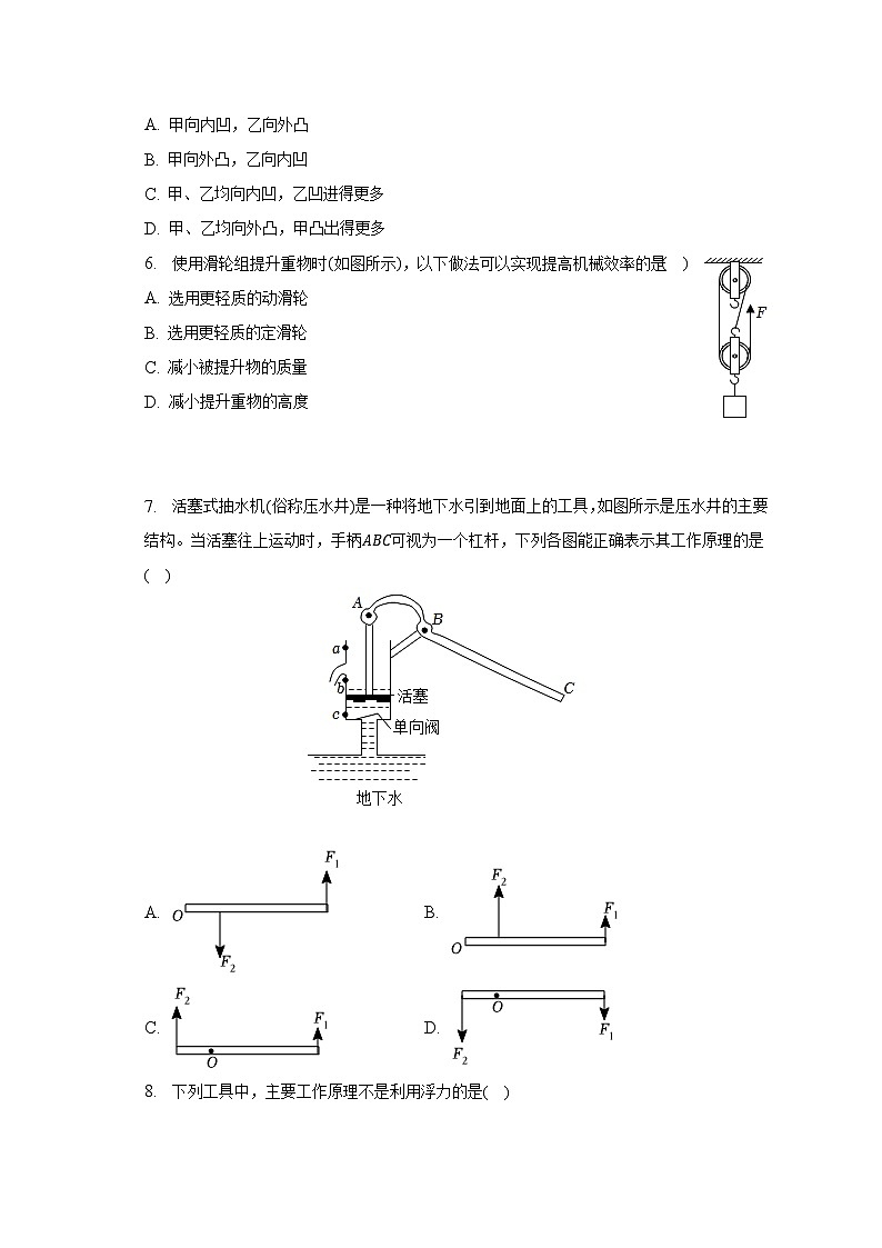 2022-2023学年山东省济南市莱芜区八年级（下）期末物理试卷（五四学制）（含解析）02