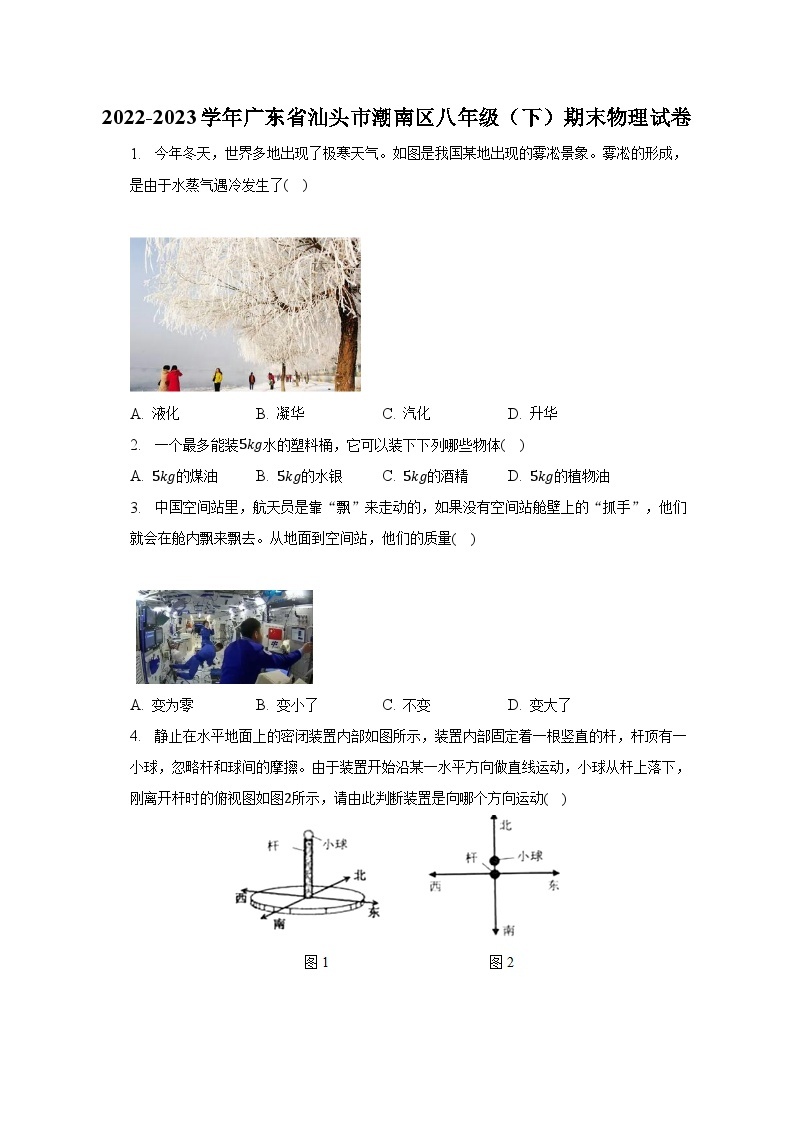 2022-2023学年广东省汕头市潮南区八年级（下）期末物理试卷（含解析）01