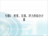中考物理复习专题2密度、压强、浮力的综合计算教学课件