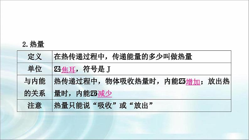 中考物理复习第5讲内能内能的利用教学课件08