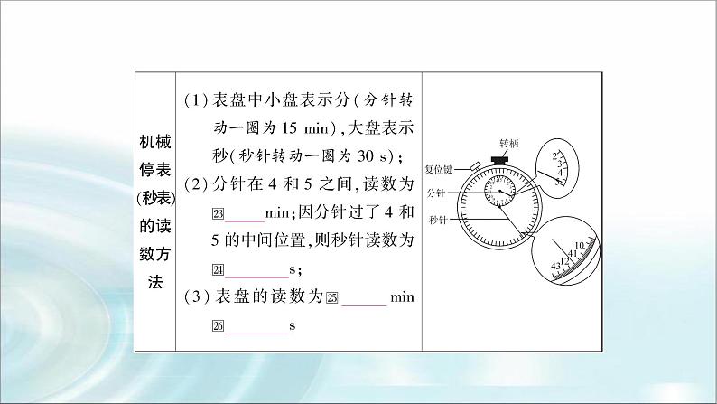 中考物理复习第6讲机械运动教学课件08