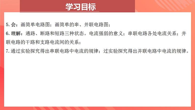 人教版九年级全册物理 第十五章  《 电流和电路》 复习课件04