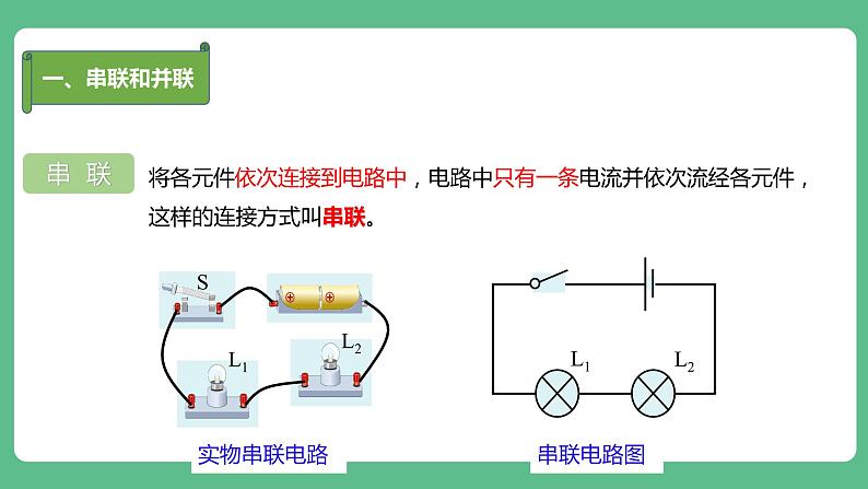 人教版九年级物理15.3  串联和并联 课件08