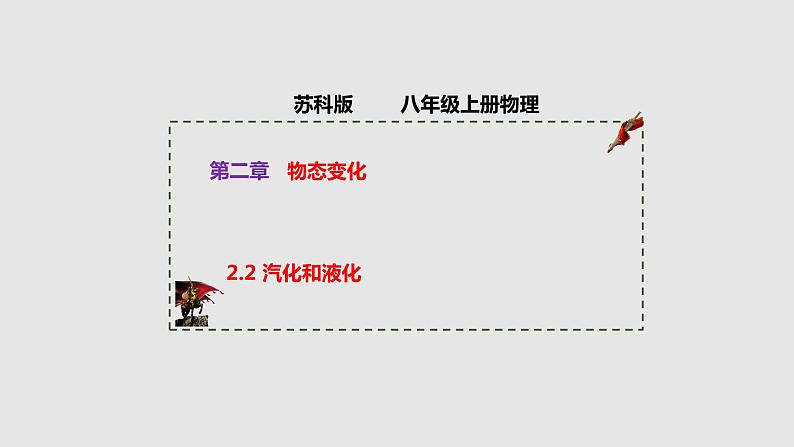 2.2 汽化和液化（课件）八年级物理上册同步备课（苏科版）01