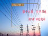 精编九年级全一册物理同步备课系列（人教版）第19.1节  家庭电路（课件+教案+导学案+练习）