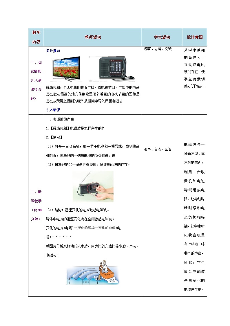 精编九年级全一册物理同步备课系列（人教版）第21.2节  电磁波的海洋（课件+教案+导学案+练习）02