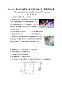 辽宁省抚顺市新抚区2022-2023学年八年级下学期期末物理试卷（含解析）