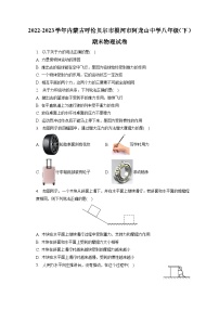 内蒙古呼伦贝尔市根河市阿龙山中学2022-2023学年八年级下学期期末物理试卷（含答案）