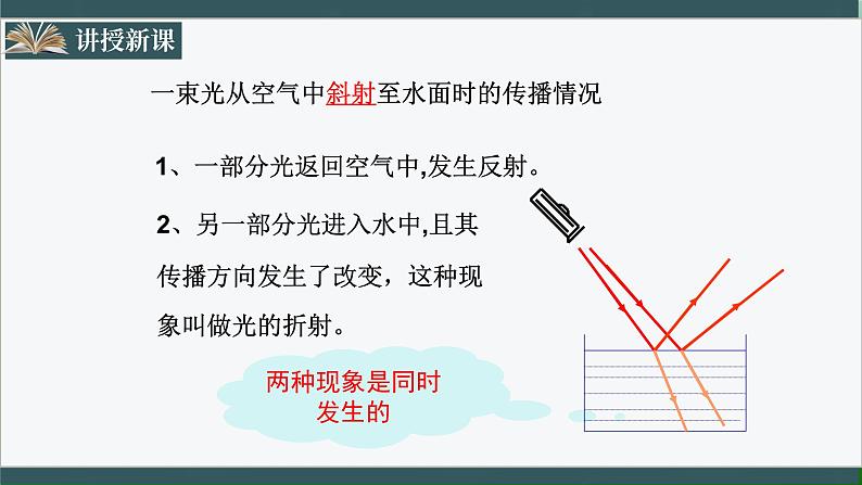 人教版八年级物理上册4.4《光的折射》课件+ 同步分成练习（含答案）06