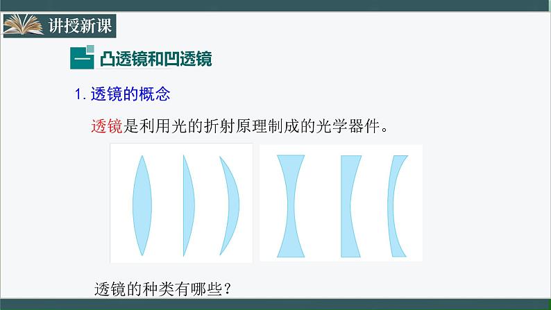 人教版八年级物理上册5.1《透镜》课件+ 同步分成练习（含答案）04