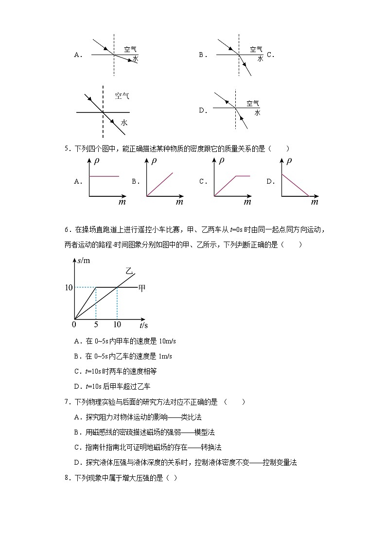 2023年黑龙江省鸡西市虎林市青山学校中考二模物理试题（含解析）02