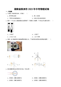 湖南省株洲市2023年中考物理试卷(附答案)