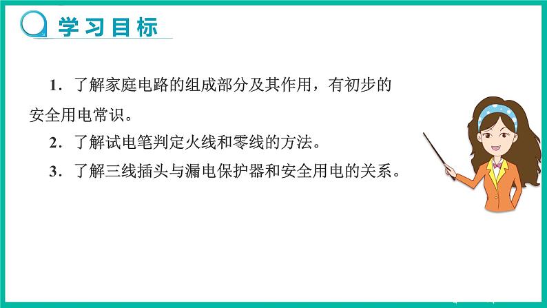 人教版物理九年级下册 19.1《家庭电路》课件+教案+同步练习02