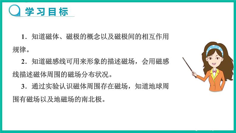 人教版物理九年级下册 20.1《磁现象 磁场教学课件》课件+教案+同步练习02