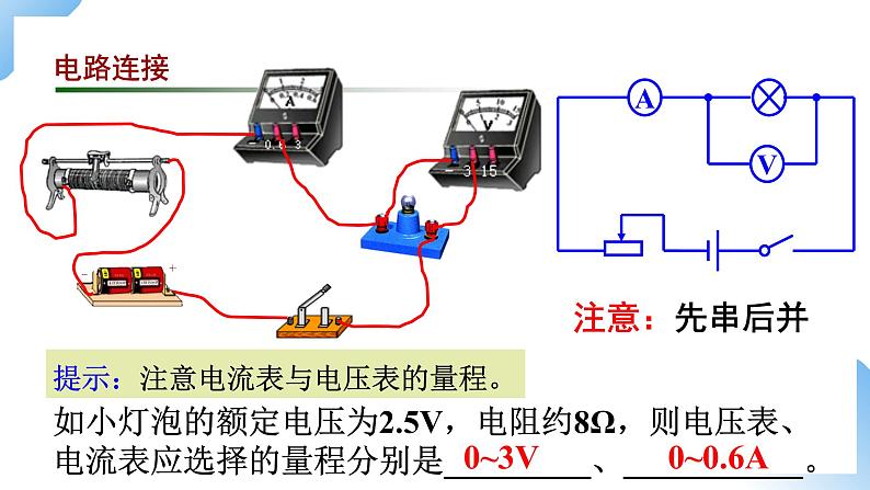 第十八章  第3节  测量小灯泡的电功率 课件+视频素材 人教物理九下08