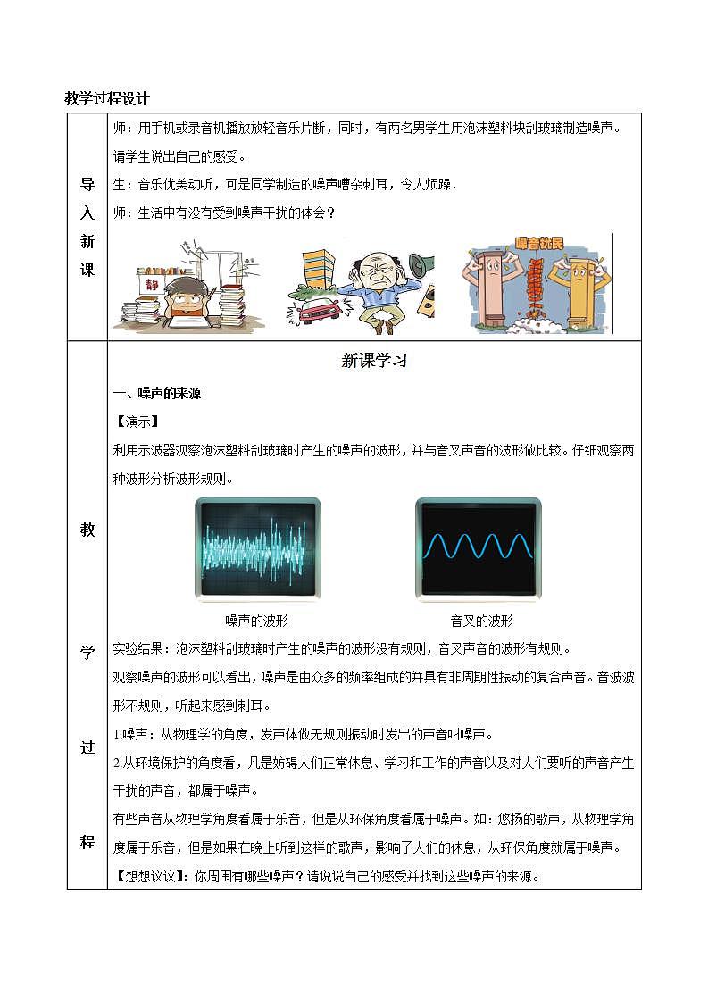 人教物理八上 2.4 噪声的危害和控制 课件+教案+导学案+练习+素材02