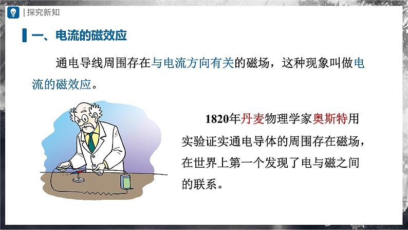 人教版物理九年级全册 20.2 电生磁 课件+教案+练习+导学案04